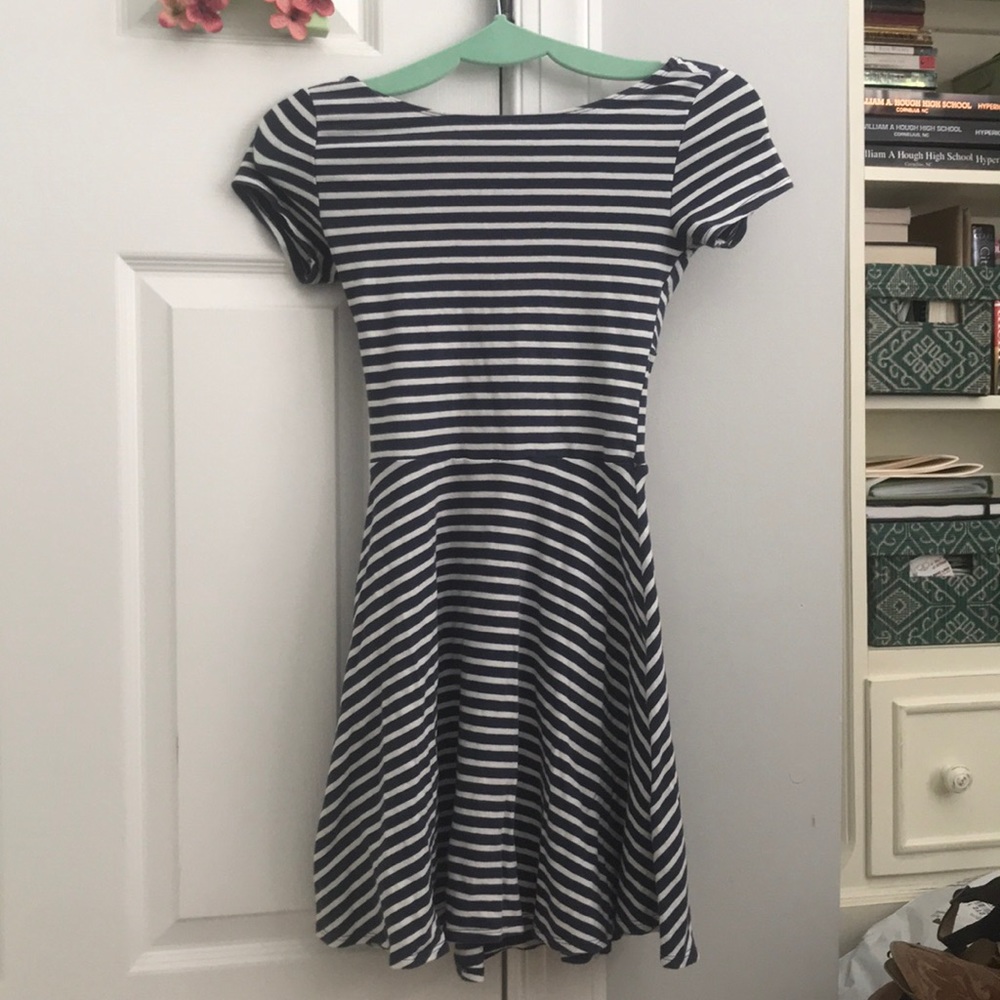 Open back dress